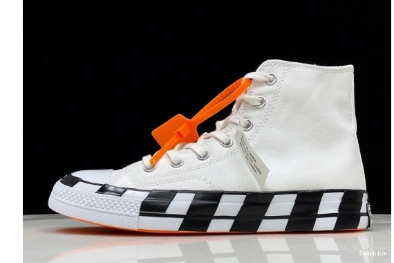 2.0 Black X Converse O-W 163892C White 0317